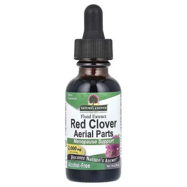 NATURE'S ANSWER Red Clover Aerial Parts - Czerwona Koniczyna (30 ml)