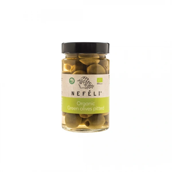 Nefeli oliwki zielone bez pestek w zalewie bio 295 g (140 g)