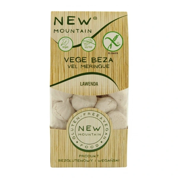 New mountain bezy wegańskie lawendowe bezglutenowe 50 g