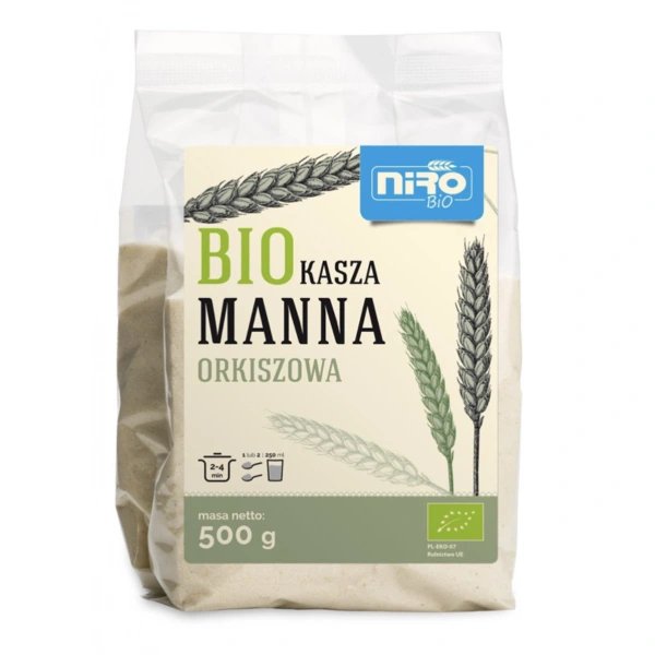 Niro Kasza Manna Orkiszowa BIO 500 g