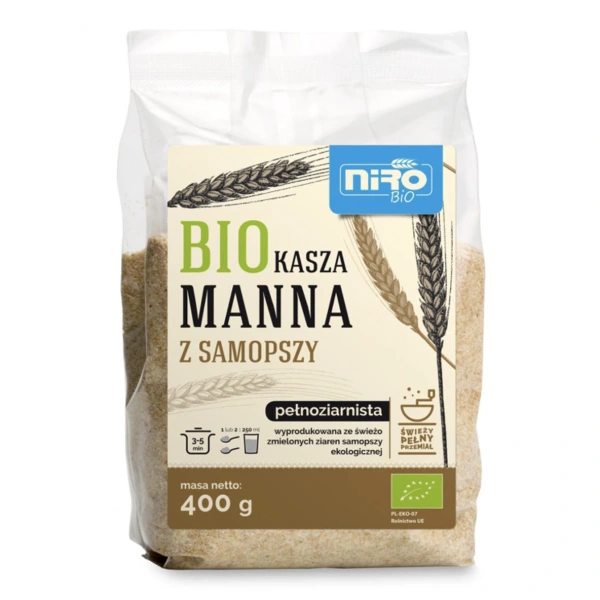 Niro Kasza Manna Z Samopszy BIO 400 g