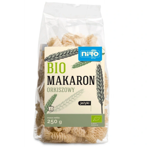 Niro Makaron Orkiszowy Jeżyki BIO 250 g