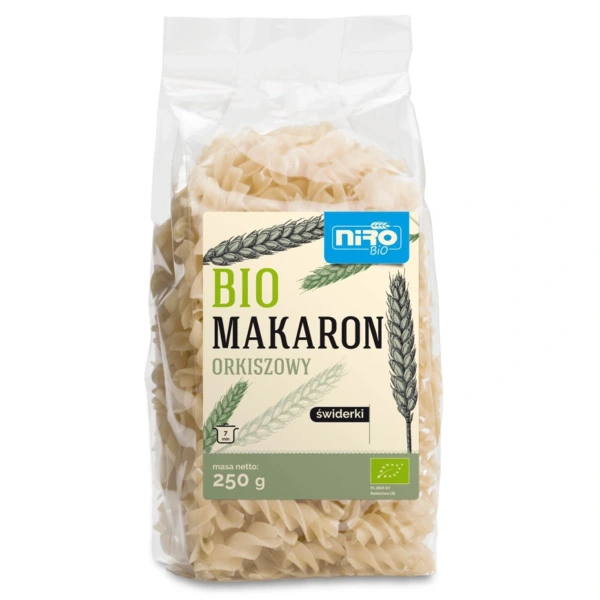 Niro Makaron Orkiszowy Świderki BIO 250 g