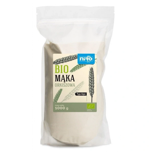 Niro mąka orkiszowa typ 650 bio 1 kg