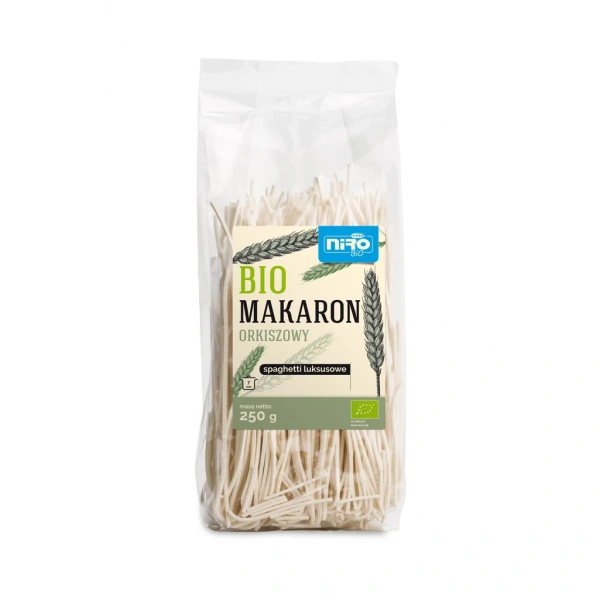 Niro makaron (orkiszowy) spaghetti luksusowy bio 250 g