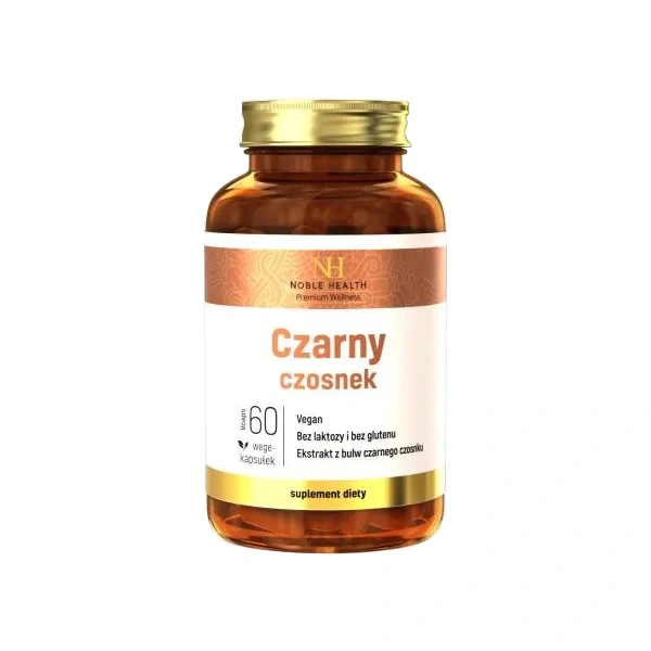 Noble Health Czarny czosnek 60 kapsułek