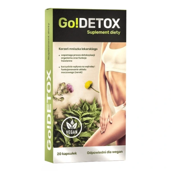 Noble Health GO!Detox 20 kapsułek