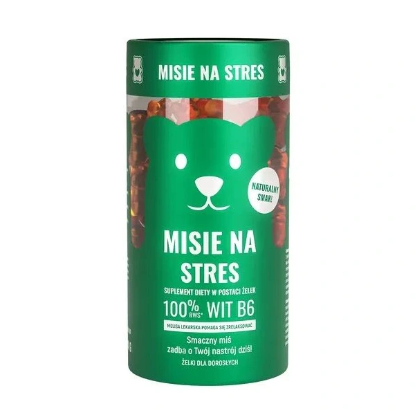 Noble Health Misie na stres 60 żelek