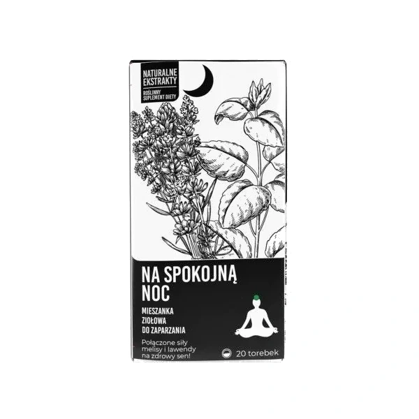 Noble Health Na spokojną noc Mieszanka ziołowa do zaparzania 20x2g