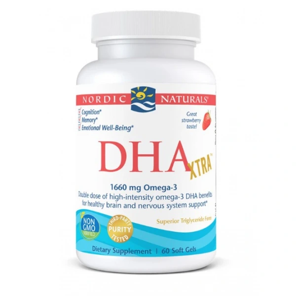 NORDIC NATURALS DHA Xtra Omega-3 Oil (60 kaps.)