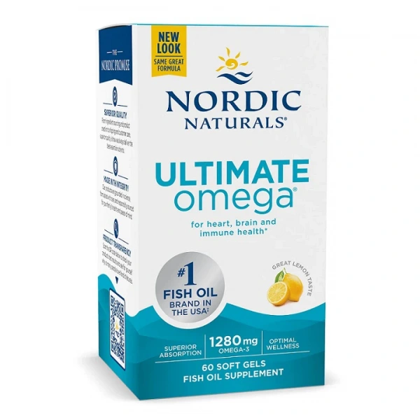 NORDIC NATURALS Ultimate Omega 640 mg (60 kaps.)