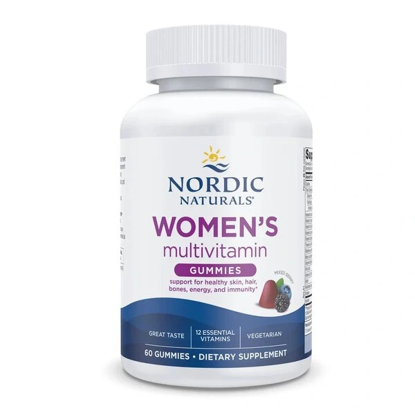 Nordic Naturals Women's Multivitamin Gummies 60 żelków mixed berry