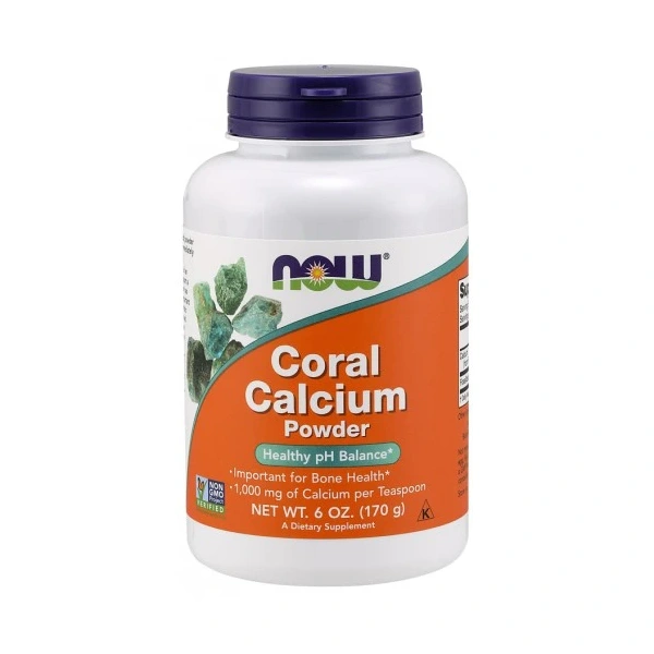 Now Foods Coral Calcium (Wapno z Koralowca) 170 g