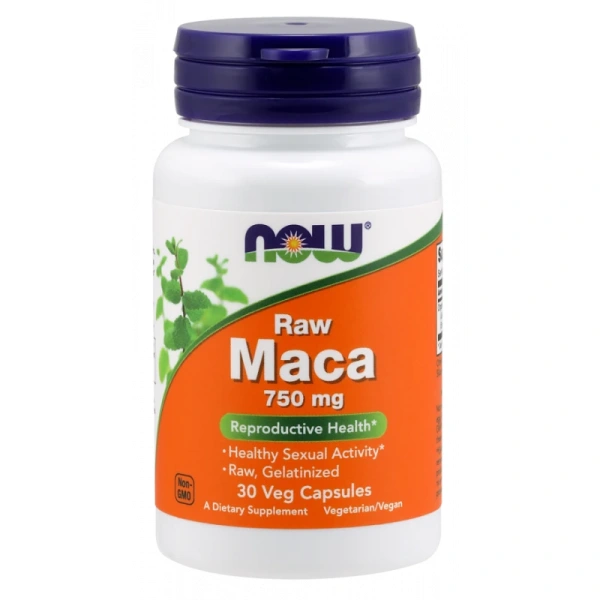 Now foods Korzeń Maca 750 mg ekstrakt 6:1 (30 kaps.)