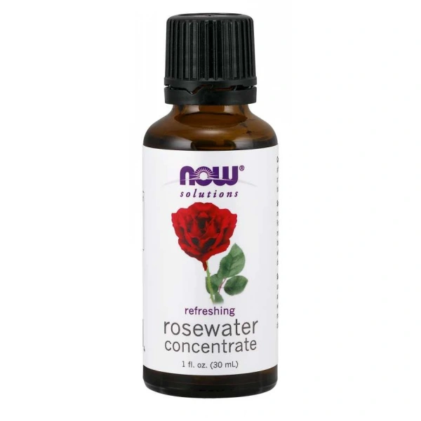 Now foods Olejek Eteryczny Rosewater Concentrate (30 ml)