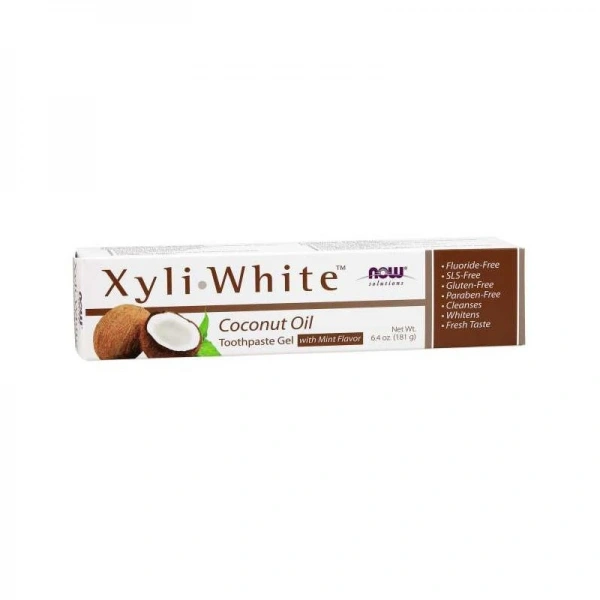 Now foods Pasta do zębów - XyliWhite Coconut Oil Toothpaste Gel with Mint Flavor (181 g)