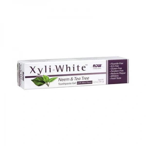 Now foods Pasta do zębów - XyliWhite Neem & Tea Tree Toothpaste Gel with Mint Flavor (181 g)