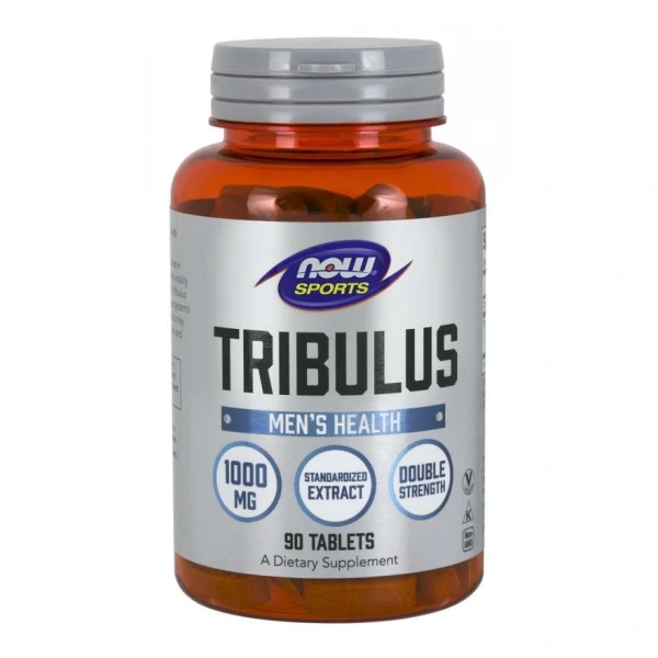 Now foods Tribulus 1000 mg - ekstrakt standaryzowany na 45% Saponin (90 tabl.)