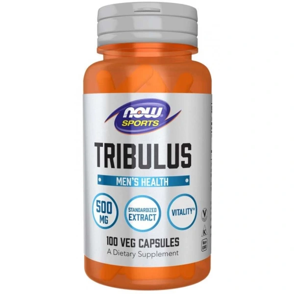 Now foods Tribulus 500 mg - ekstrakt standaryzowany na 45% Saponin (100 kaps.)