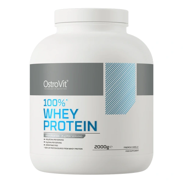 OstroVit 100% Whey Protein 2000 g o smaku waniliowym