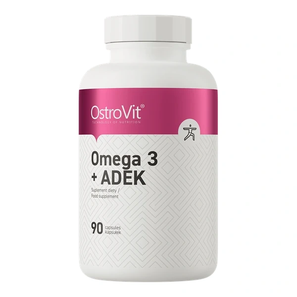 OstroVit Omega 3 + ADEK 90 kapsułek