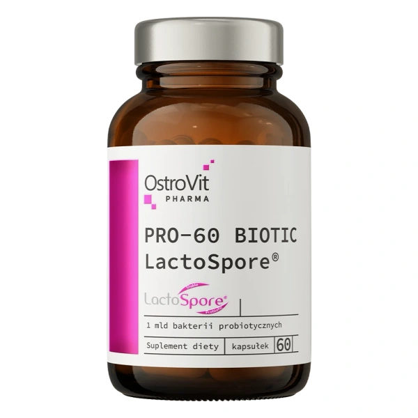 OstroVit Pharma PRO-60 BIOTIC LactoSpore 60 kapsułek