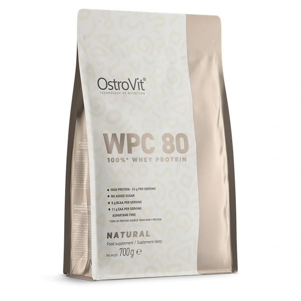 OSTROVIT WPC 80 - smak naturalny (700 g)