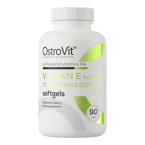 OstroVit Witamina E Naturalny Kompleks Tokoferoli 90 kapsułek