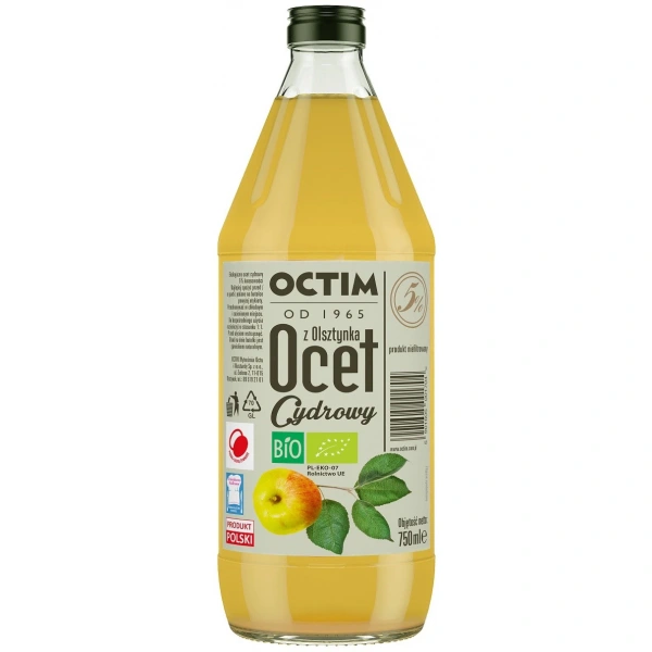 Octim ocet cydrowy 5 % bio 750 ml