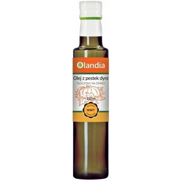 Olandia olej z pestek dyni tłoczony na zimno 250 ml