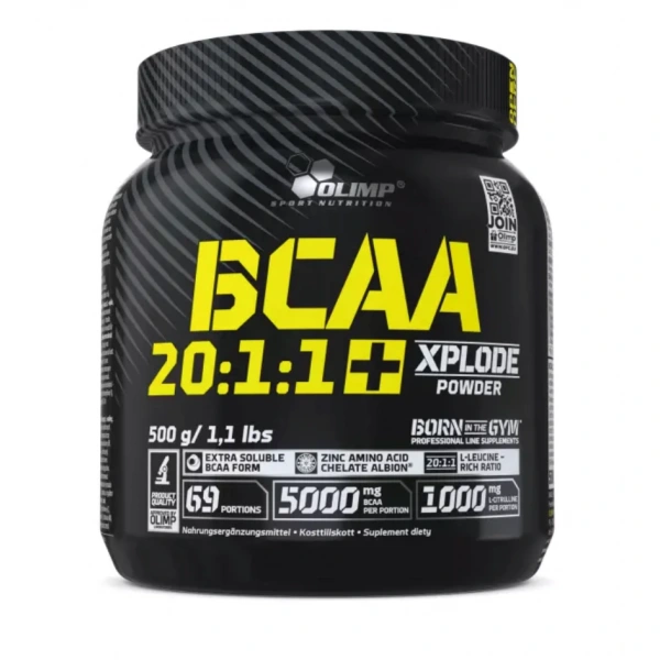 Olimp BCAA 20:1:1 Xplode powder 500g o smaku gruszkowym