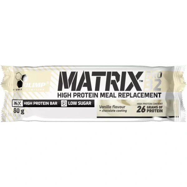 Olimp Baton Matrix Pro 32 80g o smaku waniliowym