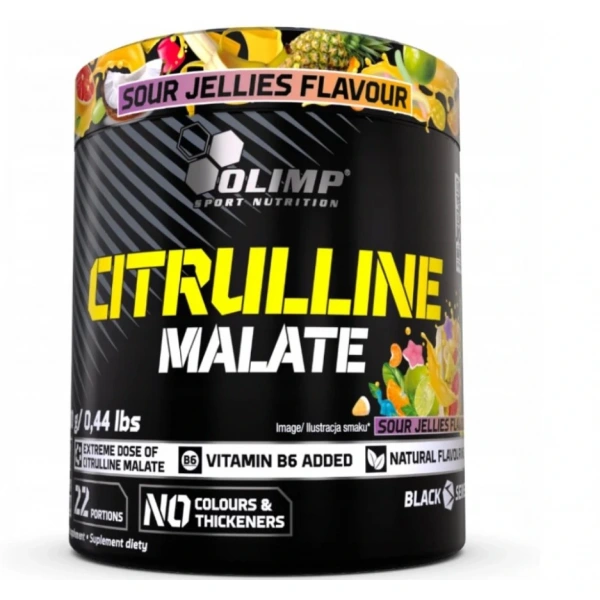 Olimp Citrulline Malate 200g o smaku sour jellies