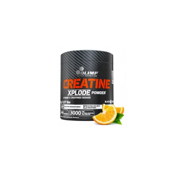 Olimp Creatine Xplode 260g o smaku pomarańczowym