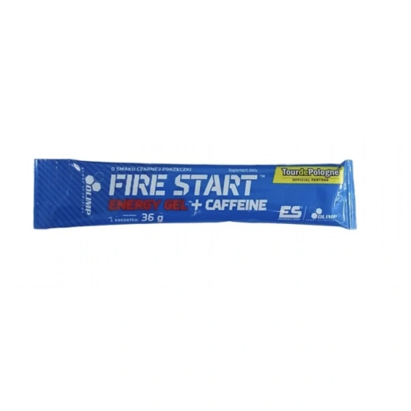 Olimp Fire Energy gel + Caffeine 36g o smaku czarnej porzeczki