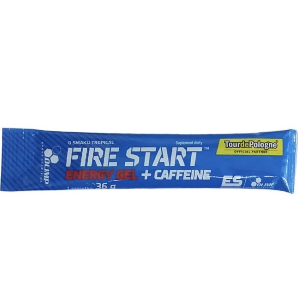 Olimp Fire Energy gel + Caffeine 36g o smaku tropikalnym