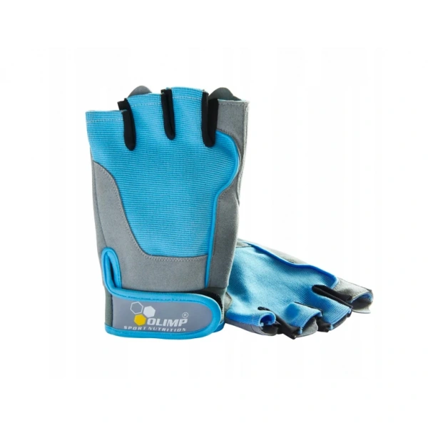 Olimp Rękawice treningowe Fitness One Blue S