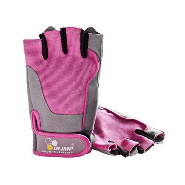 Olimp Rękawice treningowe Fitness One Pink S