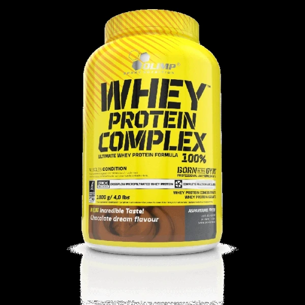 Olimp Whey Protein Complex 1,8 kg o smaku czekoladowym