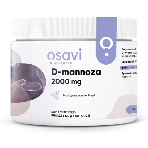 Osavi D-mannoza 2000 mg proszek 120 g