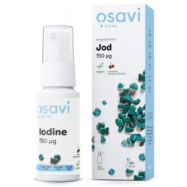 OSAVI Jod w sprayu - smak wiśniowy (26 ml)