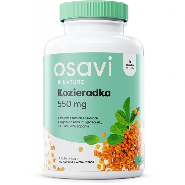 OSAVI Kozieradka 550 mg (120 kaps.)