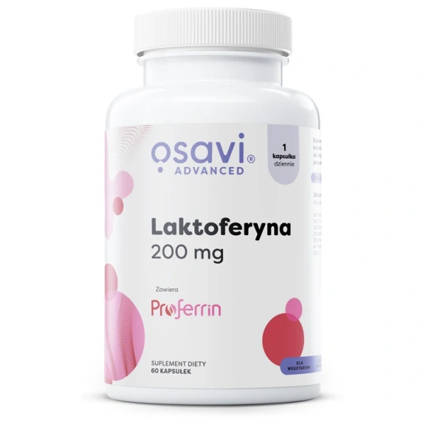 Osavi Laktoferyna 200 mg 60 kapsułek