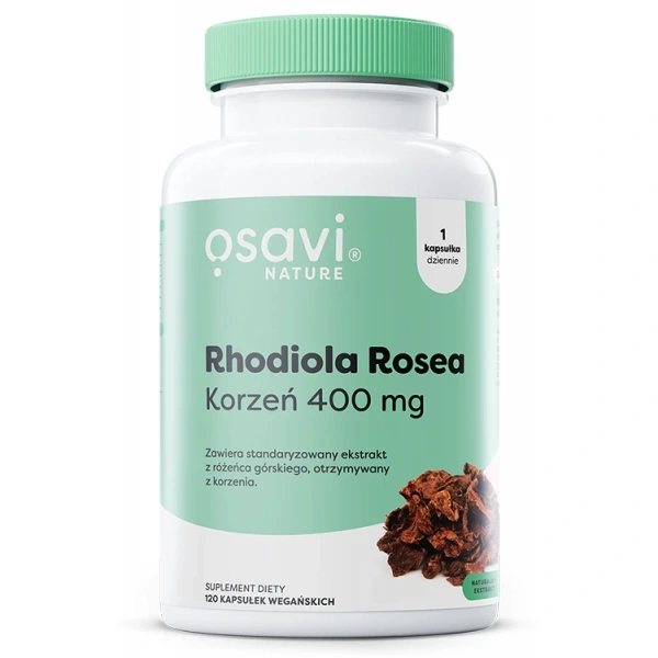 OSAVI Rhodiola Rosea - Różeniec Górski 400 mg (120 kaps.)