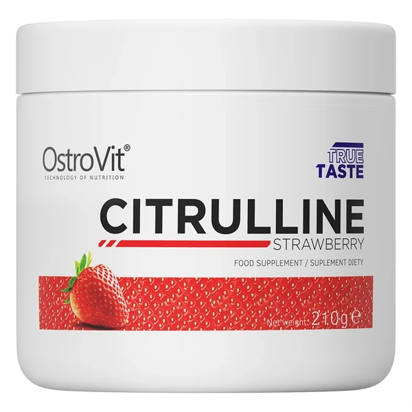 OstroVit Cytrulina 210 g o smaku truskawkowym