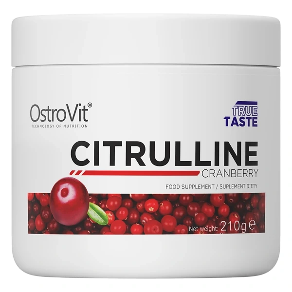 OstroVit Cytrulina 210 g o smaku żurawinowym