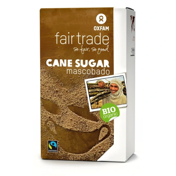 Oxfam cukier trzcinowy mascobado filipiny fair trade bio 1 kg