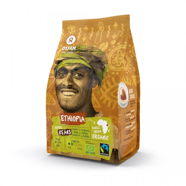 Oxfam kawa ziarnista arabica 100 % etiopia fair trade bio 250 g