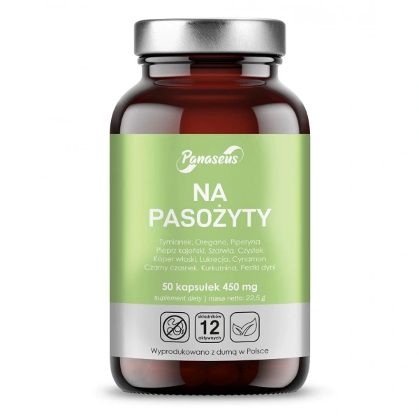 PANASEUS Na Pasożyty (50 kaps.)