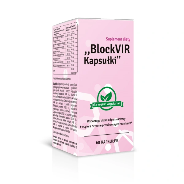 PCF BlockVIR Odporność (60 kaps.)